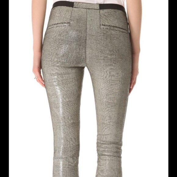 Helmut Lang LAMB LEATHER Rift Pant - Picture 3 of 13